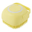 Silicone Shampoo Bath Brush Massage Comb Grooming Scrubber Brush Bathing Accessories Baby Kids Silicon Body Scrubber