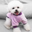Soft Warm Velvet Dog Hoodies Puppy Winter Coat Strawberry Avocado Dog Clothes for Small Dogs Cold Weather Pullover Pet Apparel