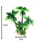 Aquarium Fish decorations Nontoxic Decorative Artificial Coconut Tree Water Ornament Plant Aquarium Plants Grass Backgrounds New