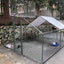 Customized Large Chicken Shed Outdoor Steel Pipe Construction Breeding Shed Duck Shed Simple Large Chicken Cage