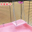 1Pcs  Swing Toy Pet Hamster Toys Hanging Gadget Wooden Cage Accessories Supplies Amuse Mouse Natural Wood Toy for Small Pets