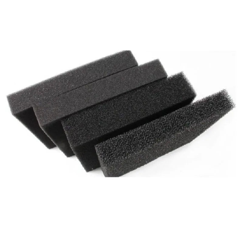 40cmx30cmx2cm Black Filtration Foam Aquarium Fish Tank Biochemical Filter Sponge Pad Skimmer Long Use Time Sponges Supply Tank
