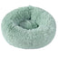 Brand New Round Shape Soft Houses for Cats Deep Sleeping Long Plush Puppy Lounger Pet Mat Small Dog Cushion Kitten Sofa Bed