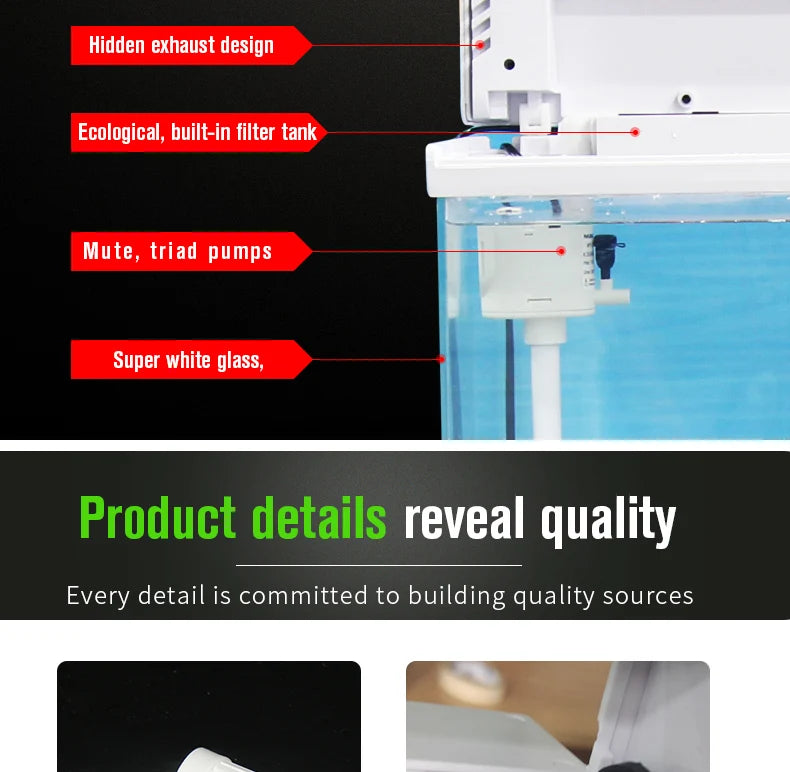 High Quality Small Breeder Box Fish Tank Aquarium Fish Tank Sale Intelligent small fish tank