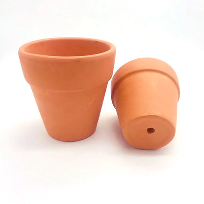 Red Mud Aquarium Decoration For Water Grass Fish Tank Mini Pot Polka Water Potted Planting Cylinder Cup Aquarium Accessories