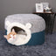 HOOPET Cat Bed House Soft Plush Kennel Puppy Cushion Small Dogs Cats Nest Winter Warm Sleeping Pet Dog Bed Pet Mat Supplies
