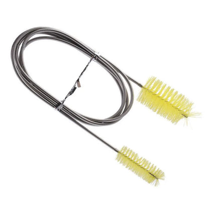 Aquarium Pipe Cleaning Brush Fish Tank Cleaner Tube Stainless Steel Water Filter Air Tube Flexible Double End Hose Accessories