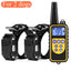 Electric Dog Training Collar Waterproof Dog Bark Collar Pet With Remote Control Rechargeable Anti Barking Device All Size Dogs