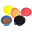 1Pcs Portable Travel Collapsible Dog Pet Folding Silicone Bowl For Pet Feeder Puppy Food Container Feeder Dish Bowl With buckle