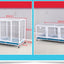 Heavy Duty Strong Pet Cage With Wheels For Dog Cat Bird