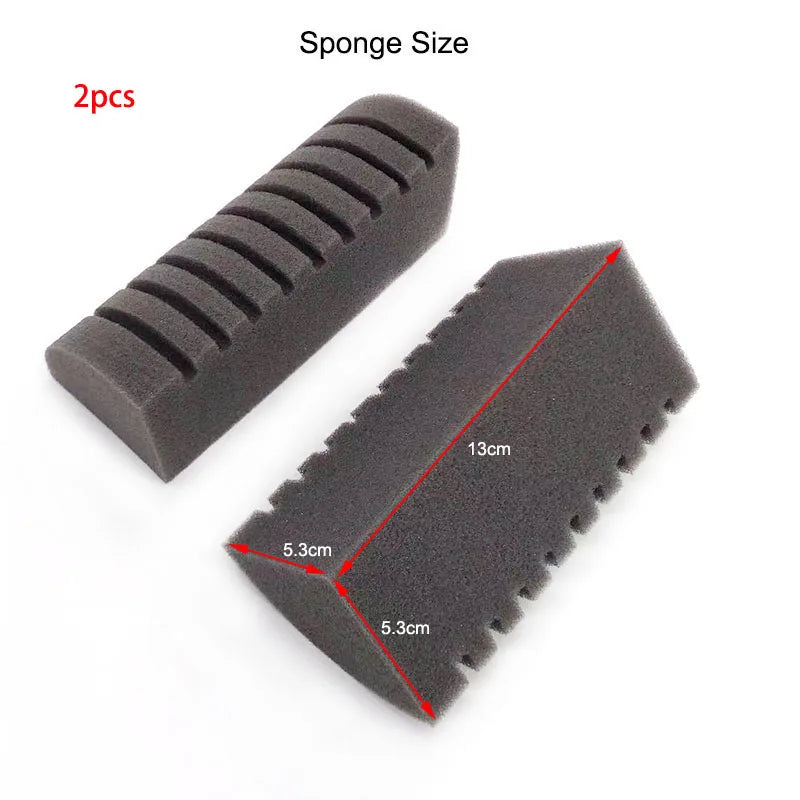 2Pcs Aquarium Filter Bio.Sponge for Fish Tank Aquarium Air Pump Skimmer Biochemical Sponge Filter Aquarium Bio Filter Filtro New