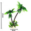 Aquarium Fish decorations Nontoxic Decorative Artificial Coconut Tree Water Ornament Plant Aquarium Plants Grass Backgrounds New