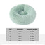 Brand New Round Shape Soft Houses for Cats Deep Sleeping Long Plush Puppy Lounger Pet Mat Small Dog Cushion Kitten Sofa Bed