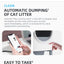 Large Smart litter box APP control automatic smart litter box areneros para gatos cat self-cleaning litter box