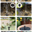 Mini Solar Water Fountain Pool Pond Waterfall Fountain Garden Decoration Outdoor Bird Bath Solar Powered Fountain Floating Water