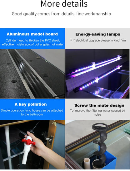 New Design Cheap Large Aquarium Fish Tank Fish Tank Supplies For Indoor