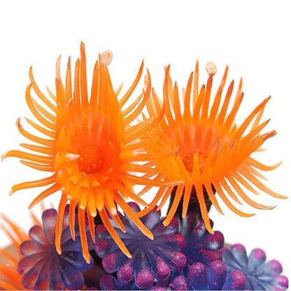 Artificial Underwater Coral  Aquarium Fish Tank Simulation Decoration Aquarium Backgrounds Plants Water Grass Accessories Home