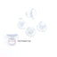 5Pcs Aquarium Suction Cups Air Tube Holder Sucker for Fish Tank Air Line Oxygen Tube Hose Pump Suction Cups Aquatic Pet Supplies