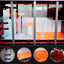 Hot Sale crystal glass aquarium fish tank commercial fish farming tank for home decoration