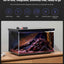 Glass Aquarium Fish Tank  Intelligent Desktop Ecological Fish Tank with WIFI Control Feeding Box Light Filter