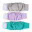 3 Pack Dog Belly Bands Washable Reusable Dog Diapers High Absorbing Male Dog Cat Wrap Panties Pet Incontinence Nappies
