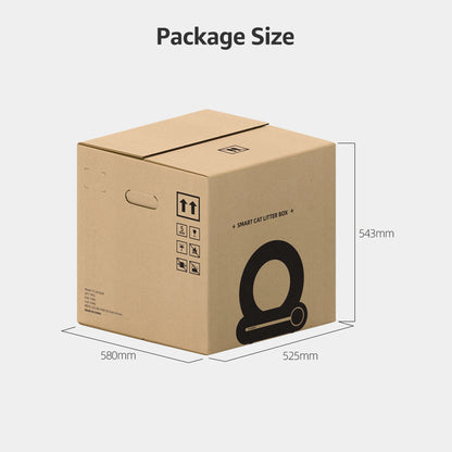 65L Large APP WIFI Control Cat Toilet Automatic Odor Removal Automatic Cat Litter Box SmartSelf Cleaning Cat Litter Box