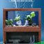 Cade The Latest Coral Super White Glass Aquarium Fish Wide No Border Aquarium Tank