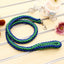 130cm Pet Dog Leash Double Row Adjustable Pet Collar Nylon Leash Double Colors Canvas For Medium Large Dogs Accessoires Hot-Sale