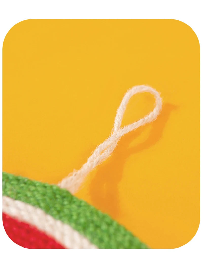 Natural Sisal Cat Scratching Board Fruit Carrot Cat Furniture Claw Sharpener Kitten Hanging Exercise Tool Quality Cat Scratcher