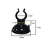 Black  Aquarium Suction Cup Air Tube Holder Sucker for Fish Tank Pump Oxygen Air Tube Fixing Clip  Aquarium Accessories 5pcs