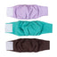 3 Pack Dog Belly Bands Washable Reusable Dog Diapers High Absorbing Male Dog Cat Wrap Panties Pet Incontinence Nappies