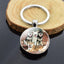 Animals Key Chains Siberian Husky Double Side Keychain Dog Photo Glass Cabochon Keyring Animals Jewelry