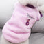 Soft Warm Velvet Dog Hoodies Puppy Winter Coat Strawberry Avocado Dog Clothes for Small Dogs Cold Weather Pullover Pet Apparel