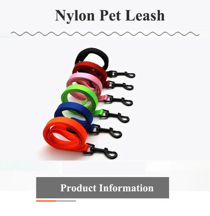 Durable 120cm Dog Leashes Classic Multi Color Harness for Pets Walking Running Collar Puppy Chain Yorkshire Husky Dog Supplies