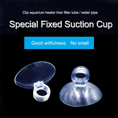 10Pcs Plastic Aquarium Sucker Suction Cups Air Tube Holder Sucker for Fish Tank Air Line Oxygen Tube Hose Pump Suction Cup Hot