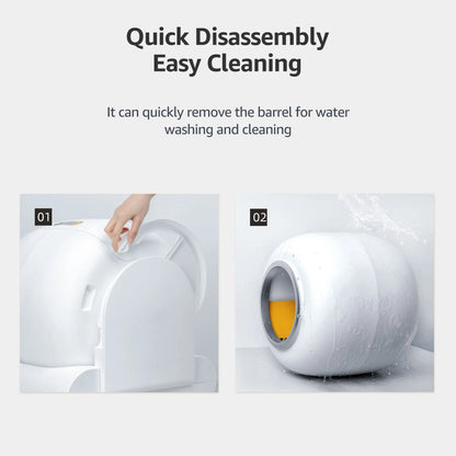 65L Large APP WIFI Control Cat Toilet Automatic Odor Removal Automatic Cat Litter Box SmartSelf Cleaning Cat Litter Box