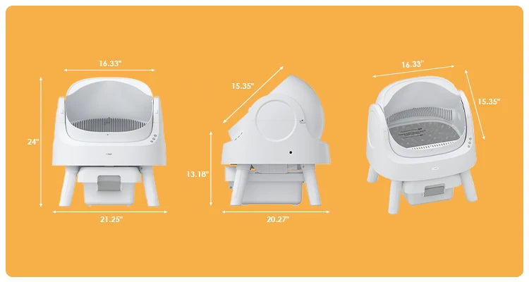 Reliable design pet products for Multiple Cats Automated Cleaning Litter Box