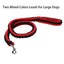 130cm Pet Dog Leash Double Row Adjustable Pet Collar Nylon Leash Double Colors Canvas For Medium Large Dogs Accessoires Hot-Sale