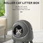 Automatic Rolling Cat Litter Box Large Roller Smart Cleaning Electronic Deodorisation Open Self-Cleaning Litter Box
