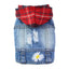 Spring Autumn Apparel Dog Jeans Jacket for Small Medium Dogs Cool Blue Pet Denim Hooded Coat Puppy Clothes Outfits