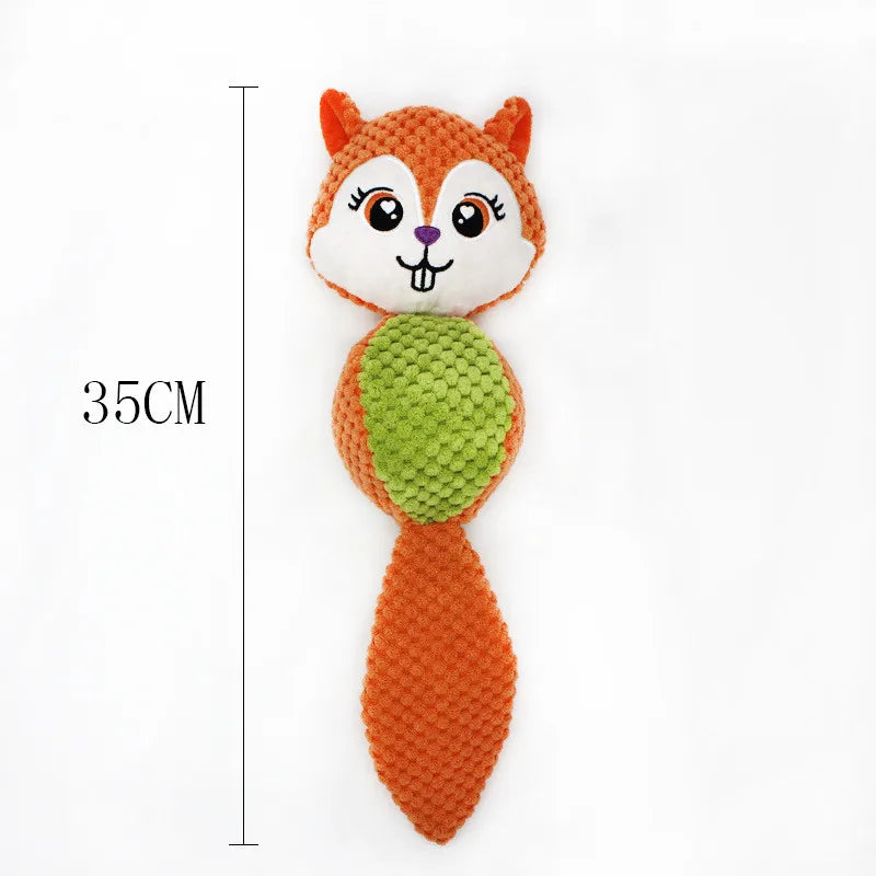 Cute Animal Ball Shape Dog Squeak Toys for Small Dogs Yorkies Bite Resistant Puppy Cat Chew Toy Mascotas Accesorios para perros