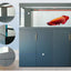 Hot Sale crystal glass aquarium fish tank commercial fish farming tank for home decoration