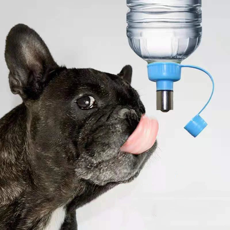Automatic Pet Feeder Dog Cat Water Bottle Head Feeder for Dogs Cats Water Drinking fountain Mouth Water Dispenser Pet Supplies