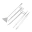 Stainless Steel Aquarium Tank Tools Kit  Fish Tanks Aquatic Plants Grass Scissor Tweezers Shovel Kit Aquarium Maintenance Tools