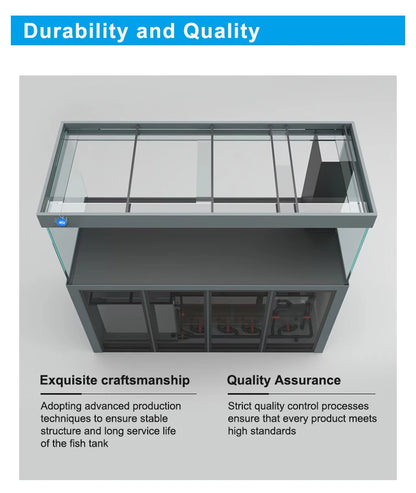 Hot sale nice design Aquarium fish Tank glass fish tank with cabinet for aquariums and accessories