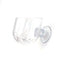 Acrylic Aquarium Feeder Fish Tank Mini Crystal Glass Pot Polka Water Potted Aquatic Planting Cylinder Cup Aquarium Plants Decor