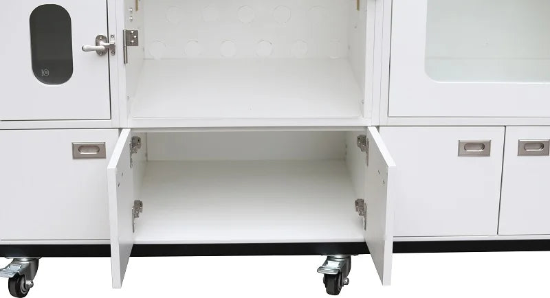 Luxury 4-Layer Large XXL Cat Kennel Cage Stainless Steel Pet Supplies for Adult Dogs Stationary Animal Cages