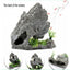 Artificial Aquarium Decorations Rockery Mountain View Rock Cave Stone Tree Fish Tank Ornament Decoration Aquarium Background