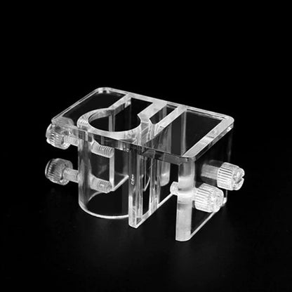 Acrylic Aquarium Reef Tank Tube Holder Water Pipe Hose Mount Bracket for 20mm Pipe Water Tubes Fixed Clip Fish Tank Hose Clamp
