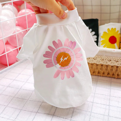 6 Color Pet Dog Cat T shirt Summer Ropa Chihuahua French Bulldog Clothes for Small Dogs Puppy Clothing ropa de perros mascotas